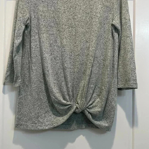 Market & Spruce Samantha front twist brushed knit top size small. - Picture 7 of 10
